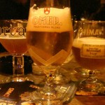 beer glasses in belgium